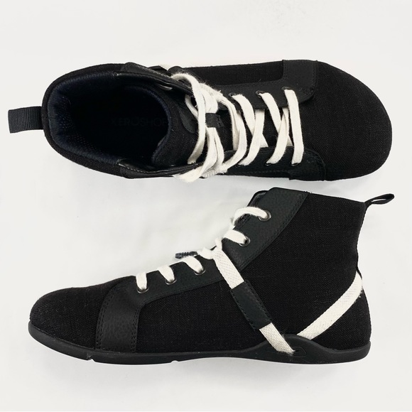 Zero Shoes | Shoes | Zero Shoes Hemp Comfort High Top Sz 95 4 Black White Sold Out Poshmark